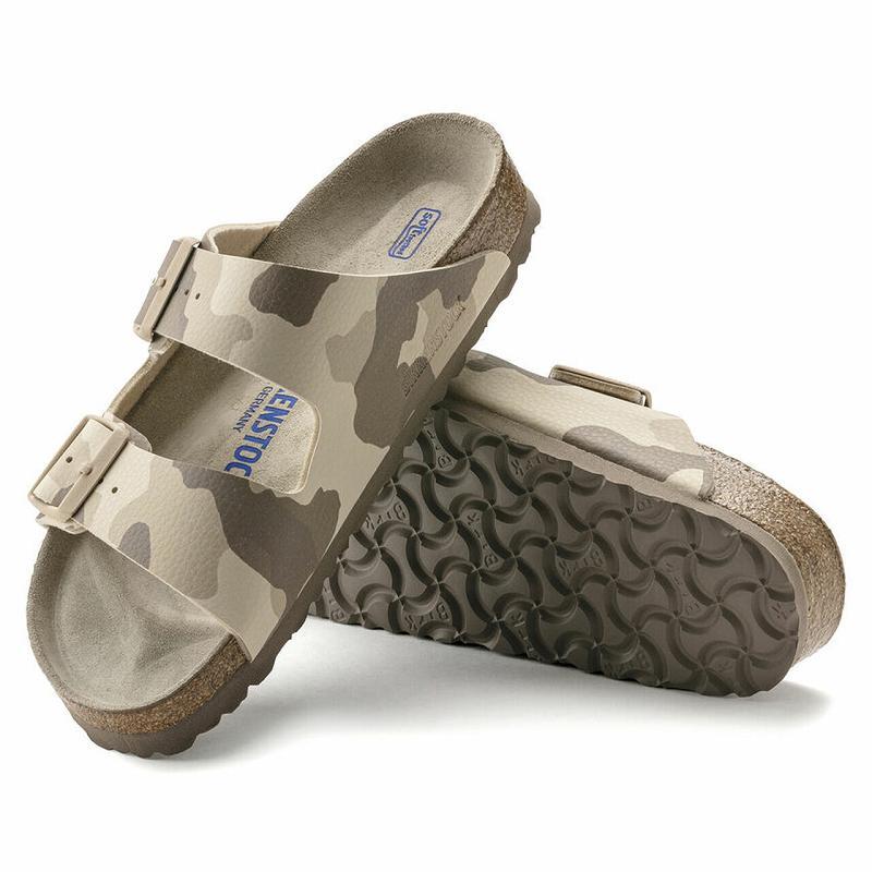 Birkenstock Birko-flor Arizona Dame Grå Brune | DK 476TCE